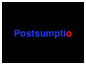 Postsumptio